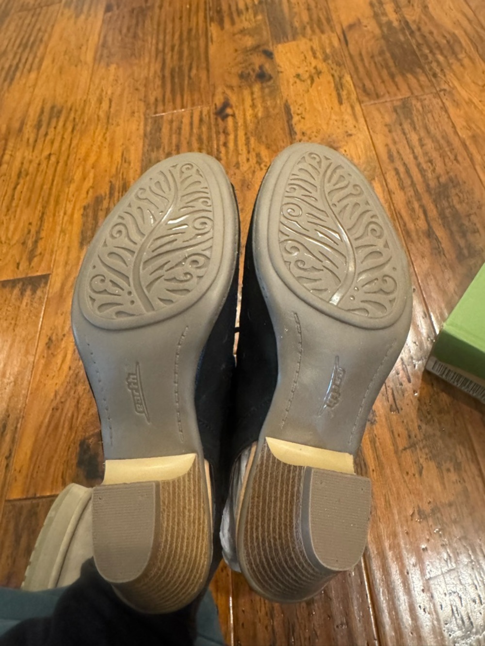 Earth Black Soft Buck Kristen Ankle Booties - Picture 6 of 6